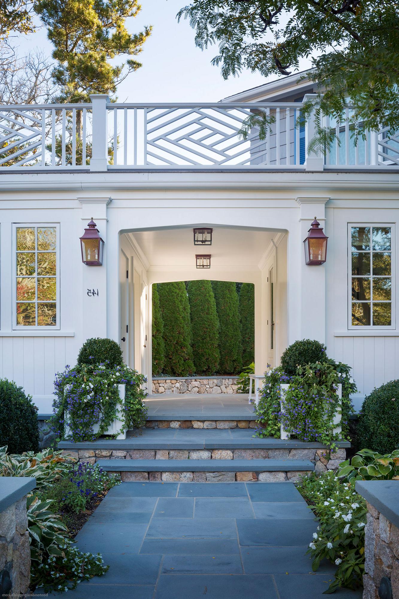 Classic custom breezeway